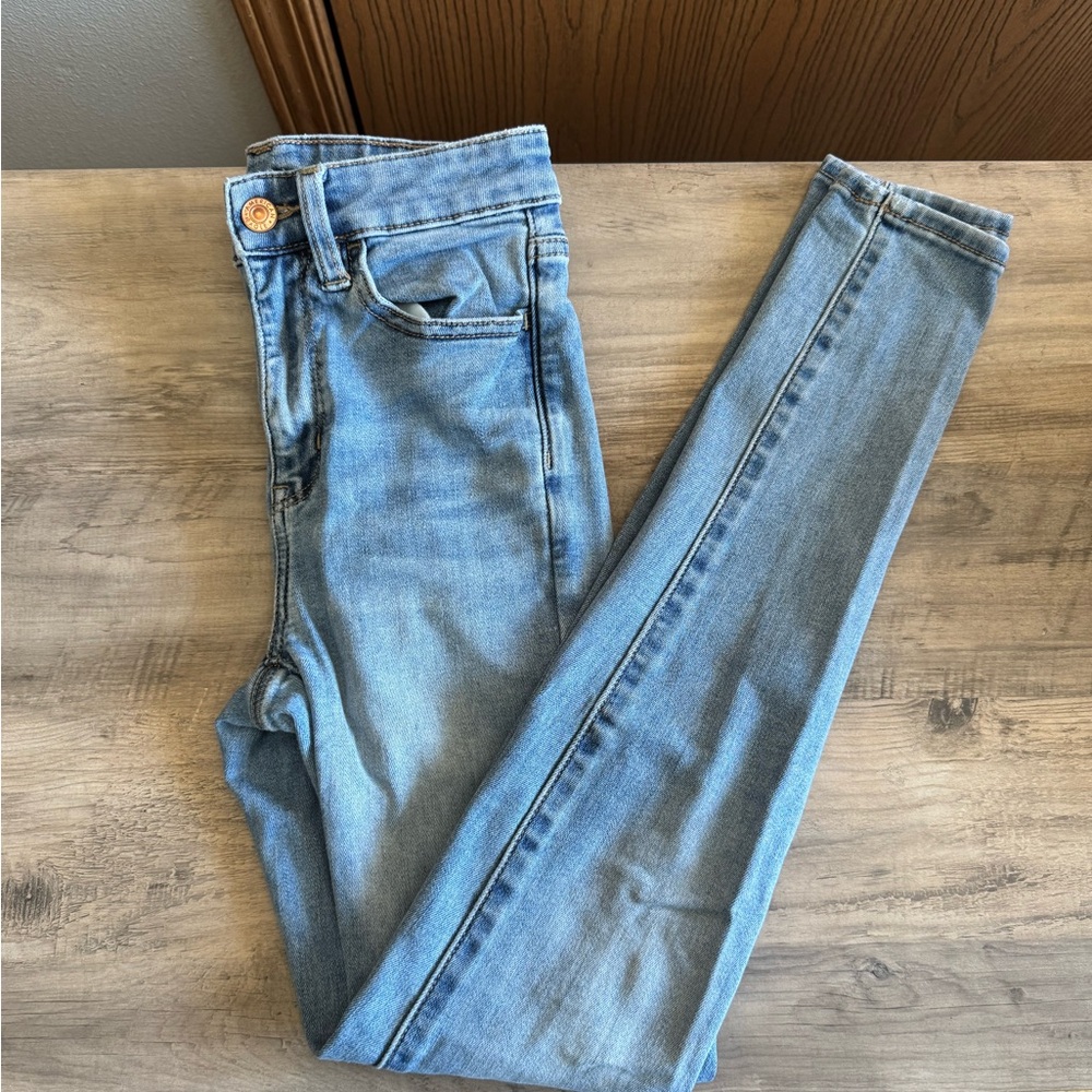 AE Super High Rise Jeggings
